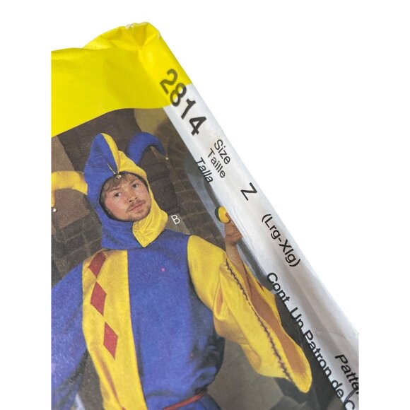 Y2K McCalls 2814 Sewing Pattern Size L-XL Belly Dancer Jester Vintage UNCUT - Picture 2 of 6